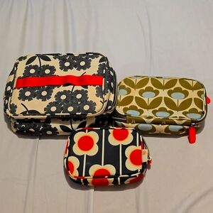 Set of Orla Keily cosmetic bags!